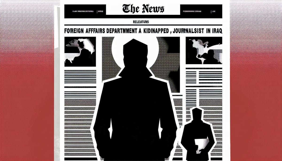 ABD Dışişleri Bakanı, Irak'ta kaçırılan gazetecinin serbest bırakıldığını duyurdu