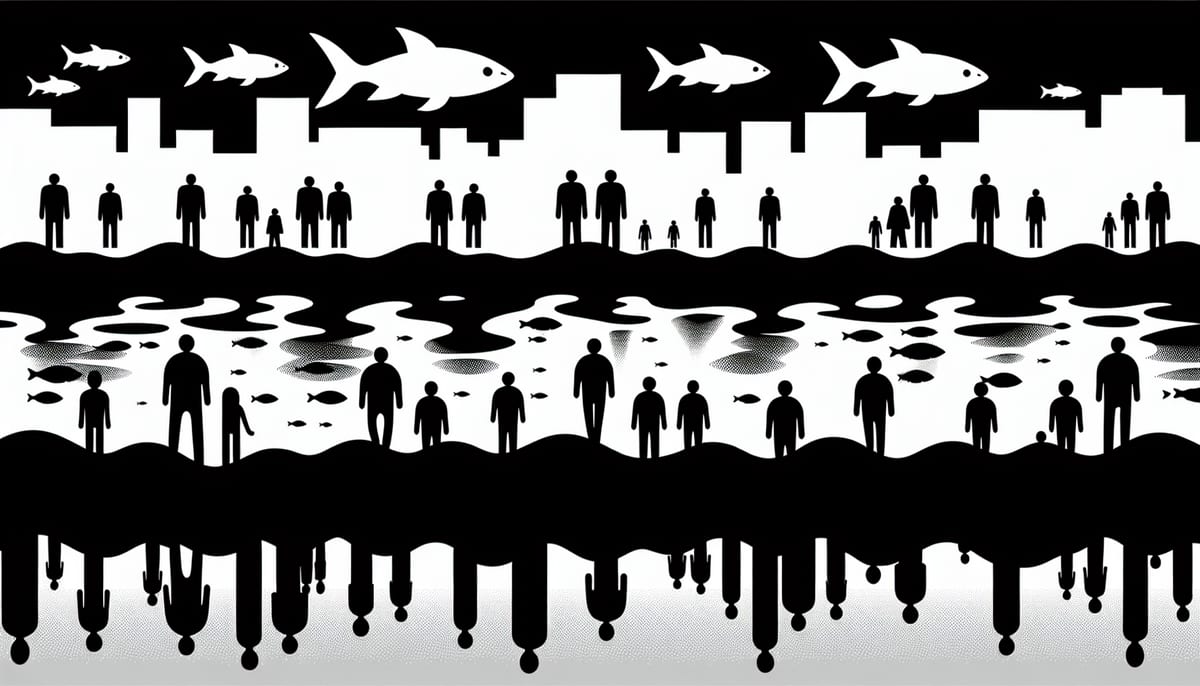 Bodrum'da Sel Felaketi: Yüzen Balıklar Vatandaşları Şaşırttı