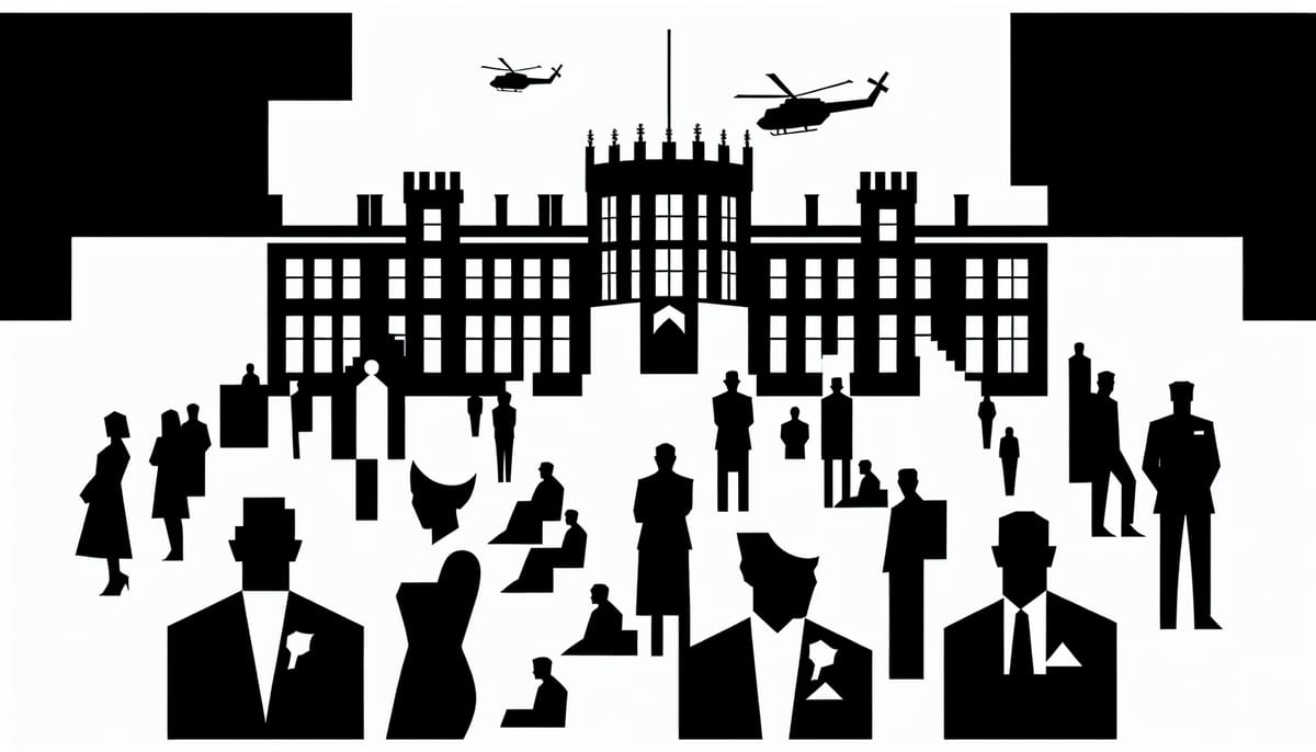 Eski Prens Andrew'un Windsor'daki Malikanesinde Üçüncü Gün Arama Yapılıyor