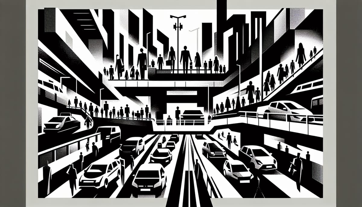 TEM Otoyolu'nda sabah saatlerinde zincirleme kaza, trafik durma noktasına geldi